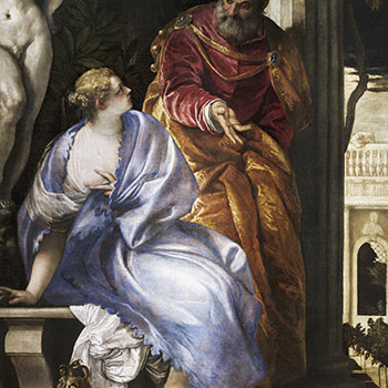 Bethsabée au bain Véronèse gigapixel