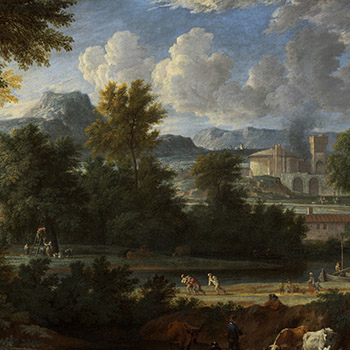 Paysage Adriaen Frans Boudewyns gigapixel