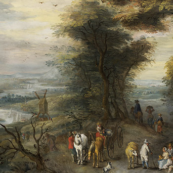 L'Été Jan Brueghel l'Ancien gigapixel