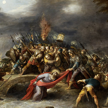 Le Christ traversant le Cédron Frans Francken II gigapixel