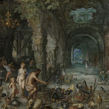 Le Feu Jan Brueghel l'Ancien gigapixel