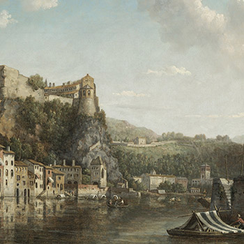 Vue du château de Pierre Scize William Marlow gigapixel