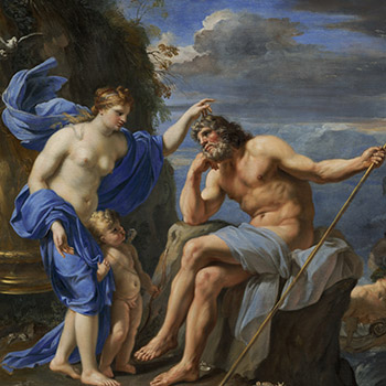 Vénus priant Neptune d’être favorable à Énée François Perrier gigapixel