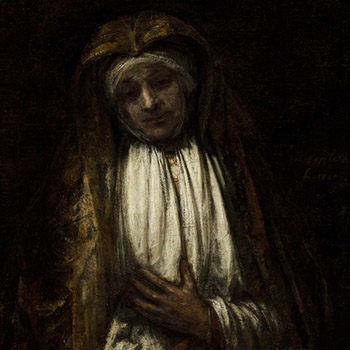 Mater Dolorosa Rembrandt Harmenszoon van Rijn gigapixel