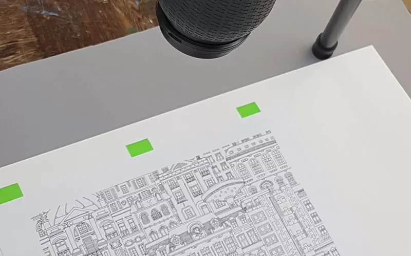 prise de vue ultra haute définition pour papier peint